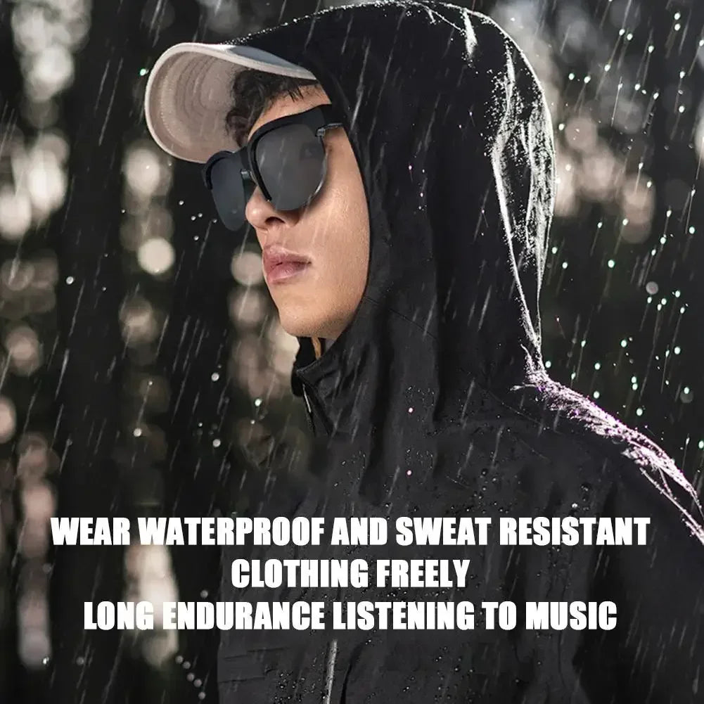 Smart AI Translator Bluetooth Glasses With Music Audio