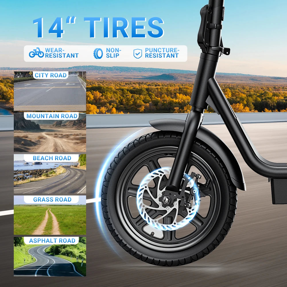 Folding Mini Electric Bike 14" – Compact City Commuter