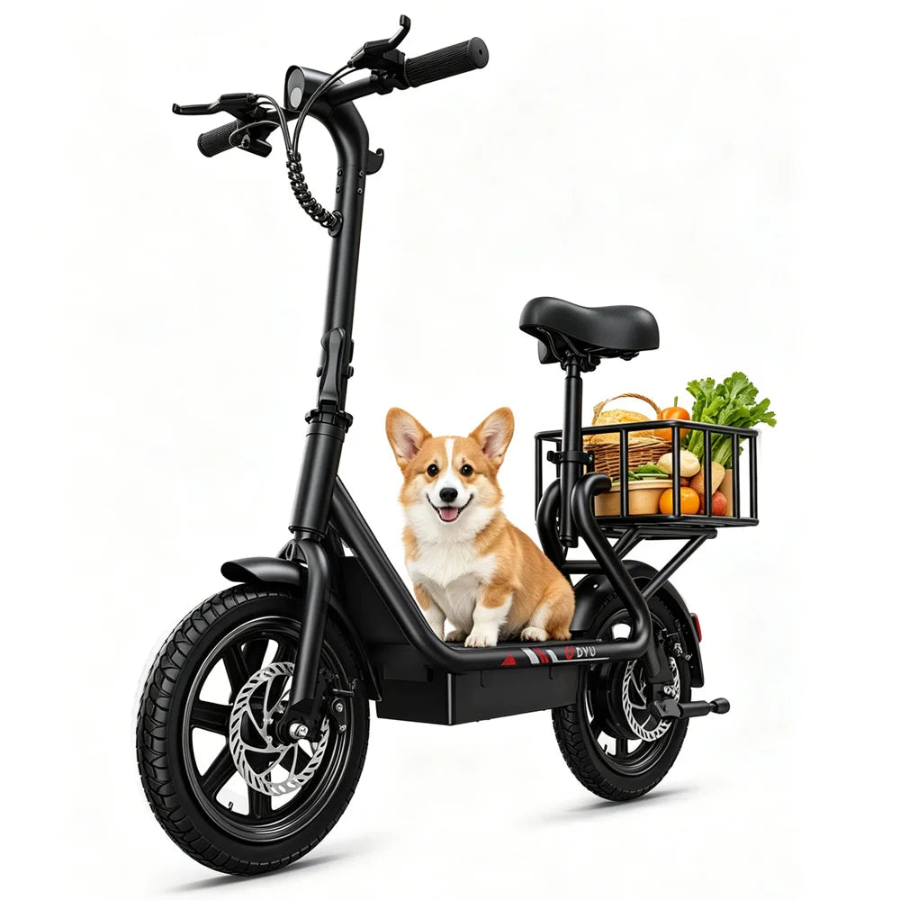 Folding Mini Electric Bike 14" – Compact City Commuter