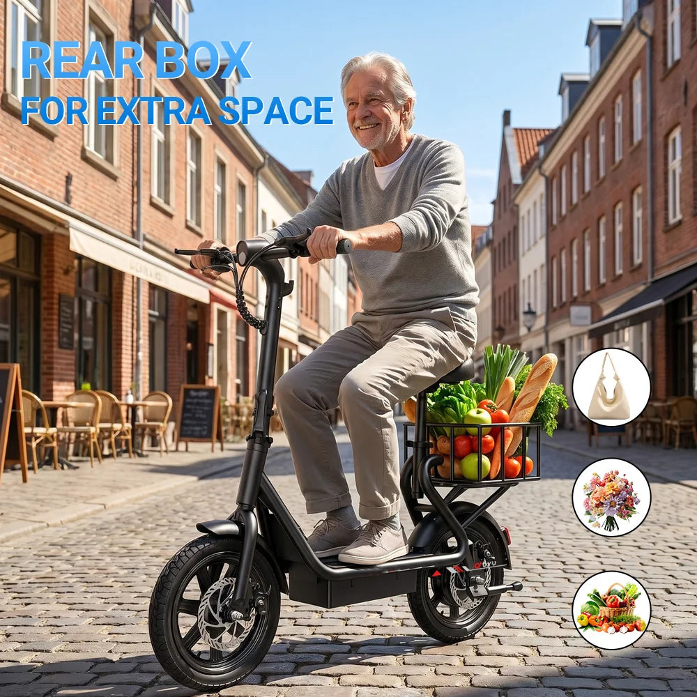 Folding Mini Electric Bike 14" – Compact City Commuter