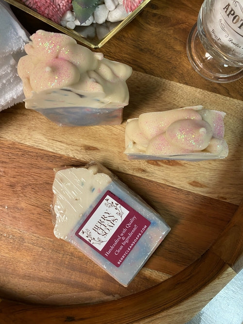 Cotton Candy Handmade Soap – Sweet & Moisturizing Natural Bar | Fun Self-Care & Wellness Gift