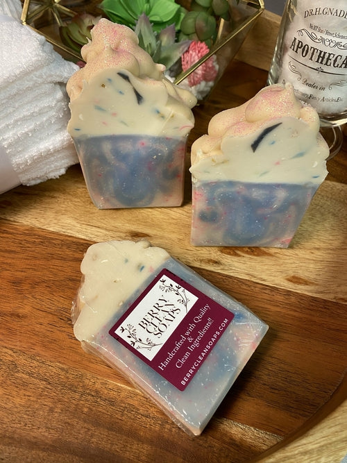 Cotton Candy Handmade Soap – Sweet & Moisturizing Natural Bar | Fun Self-Care & Wellness Gift